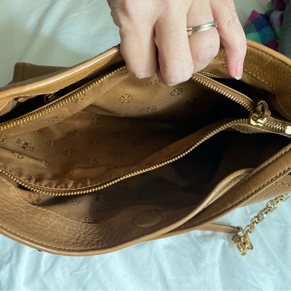 Tory Burch Brown Leather Shoulder Bag - Picture 7 of 7